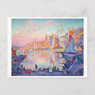 Der Hafen von Saint-Tropez, Signac Postkarte