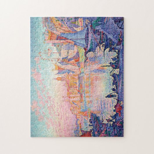 Der Hafen von Saint-Tropez, Signac Puzzle (Vertikal)