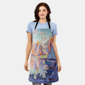 Der Hafen von Saint-Tropez, Signac Schürze (Getragen)