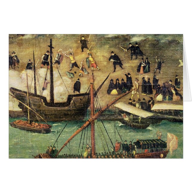 Der Hafen von Sevilla, c.1590 (Vorderseite (Horizontal))