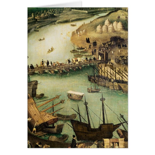 Der Hafen von Sevilla, c.1590 (Vorne)