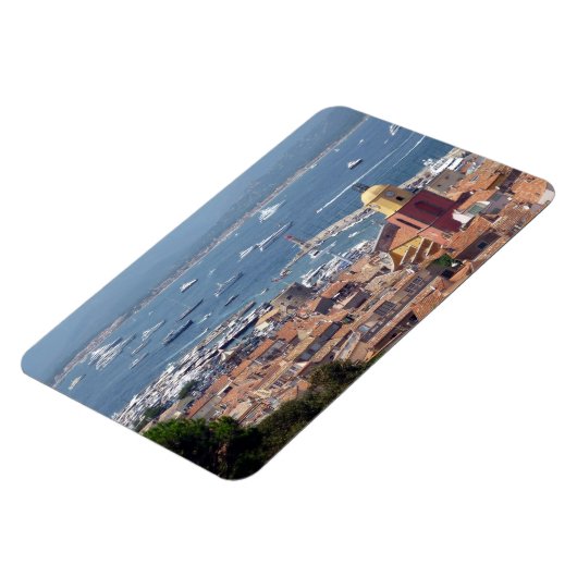 Der Hafen von Tropez Magnet (Linke Seite)