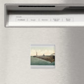 Der Hafen Warnemunde, Rostock, Mecklenburg-Schwe Magnet (In Situ (Geschirrspüler))