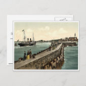 Der Hafen, Warnemunde, Rostock, Mecklenburg-Schwer Postkarte (Vorne/Hinten)