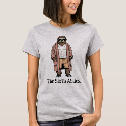 Der Hahn hält sich. Auskühlen von Slothware T-Shirt (Vorderseite)