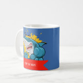DER HAI KAFFEETASSE (Vorderseite Links)