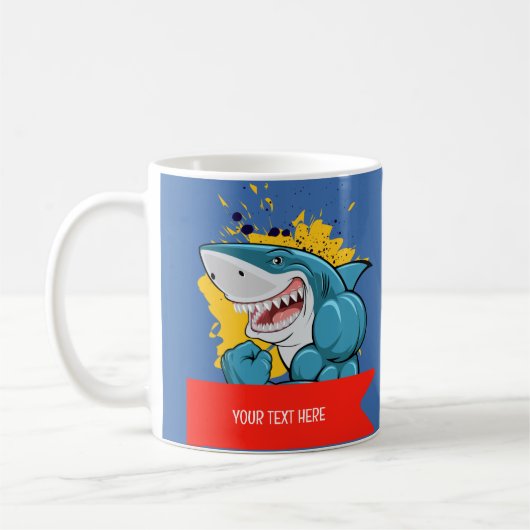 DER HAI KAFFEETASSE (Links)