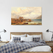 Der Haider See - Emil Barbarini Leinwanddruck (Insitu (Schlafzimmer))