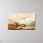 Der Haider See - Emil Barbarini Leinwanddruck (Vorderseite)