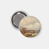 Der Haider See - Emil Barbarini Magnet (Vorderseite/Rückseite)