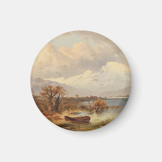Der Haider See - Emil Barbarini Magnet (Vorne)
