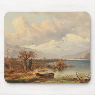 Der Haider See - Emil Barbarini Mousepad