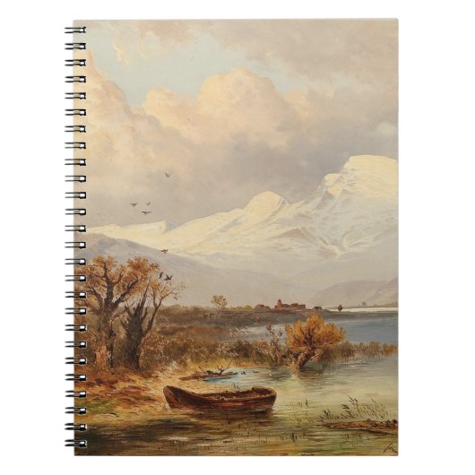 Der Haider See - Emil Barbarini Notizblock (Vorderseite)