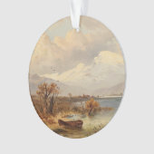 Der Haider See - Emil Barbarini Ornament (Vorderseite)