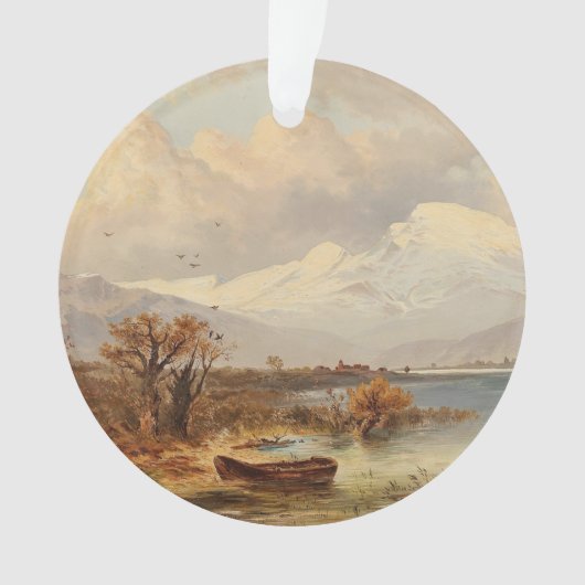 Der Haider See - Emil Barbarini Ornament (Vorderseite)