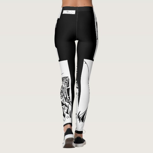 Der Haifisch Leggings (Rückseite)