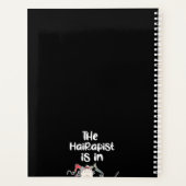 Der Hairapist ist in Funny Friseur Geschenke   Planer (Rückseite)