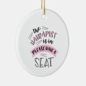 Der Hairapist Keramik Ornament (Rechts)