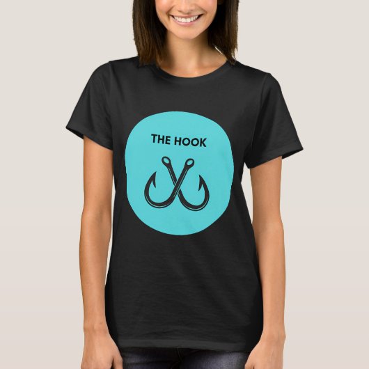 Der Haken-Design T-Shirt (Vorderseite)