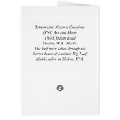 Der halbe Mond durch unfruchtbare Zweige (Hinten)