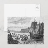 Der halbe Mond Postkarte (Vorne/Hinten)