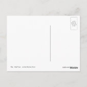Der halbe Mond Postkarte (Rückseite)