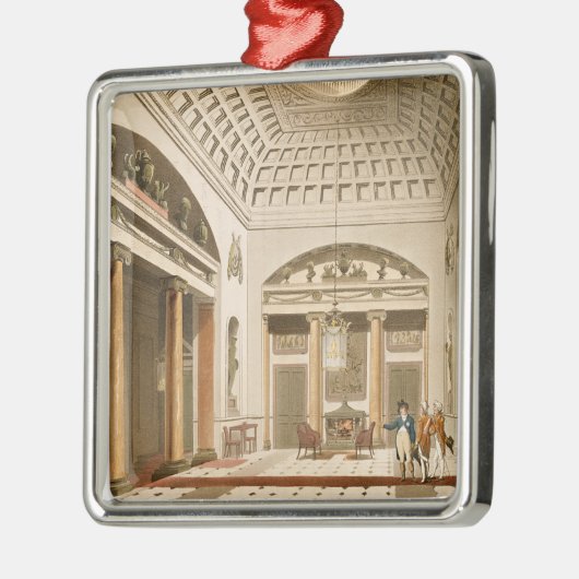 Der Hall, Carlton Haus Ornament Aus Metall (Links)