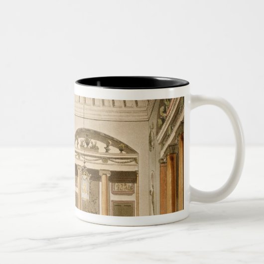 Der Hall, Carlton Haus Zweifarbige Tasse (Rechts)