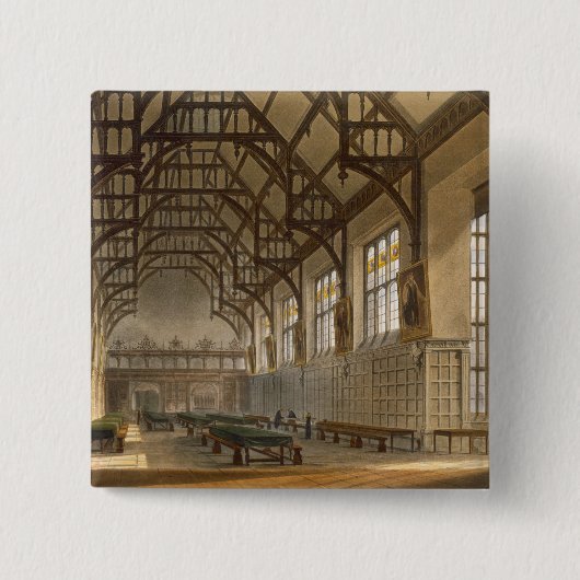 Der Hall der Dreiheits-Uni, Cambridge, von ' Button (Vorderseite)