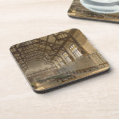 Der Hall der Dreiheits-Uni, Cambridge, von ' Untersetzer (Linke Seite)