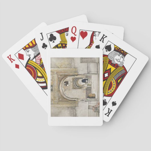 Der Hall der zwei Schwestern (Sala de Las dos Spielkarten (Rückseite)