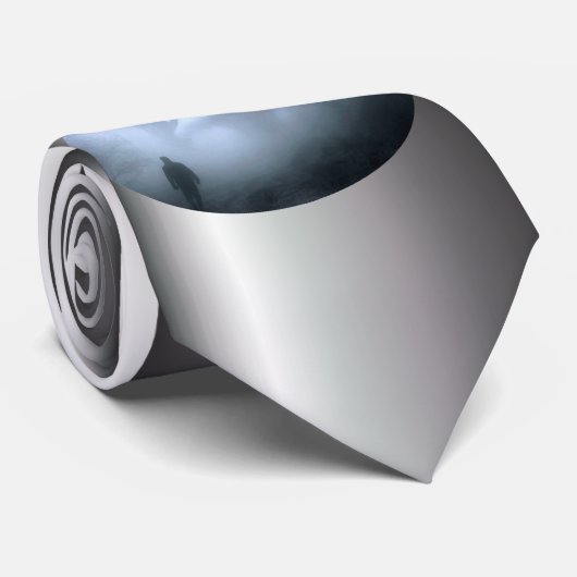 Der Halloween-Albtraum Krawatte (Gerollt)