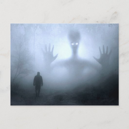 Der Halloween-Albtraum Postkarte (Vorderseite)