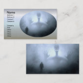 Der Halloween-Albtraum Visitenkarte (Vorne/Hinten)