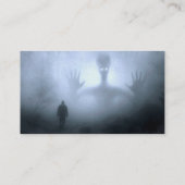 Der Halloween-Albtraum Visitenkarte (Rückseite)