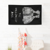 Der Halloween-Ball (auf schwarz) Banner (Insitu)