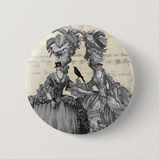Der Halloween-Ball Button (Vorderseite)