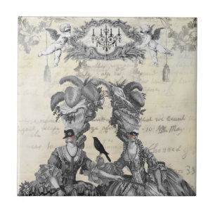 Der Halloween-Ball Fliese