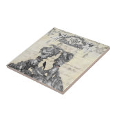 Der Halloween-Ball Fliese (Seite)