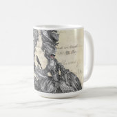 Der Halloween-Ball Kaffeetasse (VorderseiteRechts)