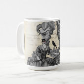Der Halloween-Ball Kaffeetasse (Vorderseite Links)