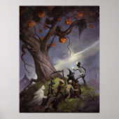 Der Halloween-Baum Poster (Vorne)