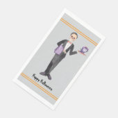 Der Halloween-Butler Serviette (Ecke)