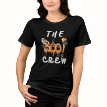 Der Halloween-Ghost-T - Shirt der Boo-Crew
