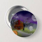 Der Halloween Nebel - Button (Vorne & Hinten)