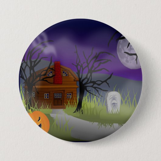Der Halloween Nebel - Button (Vorderseite)