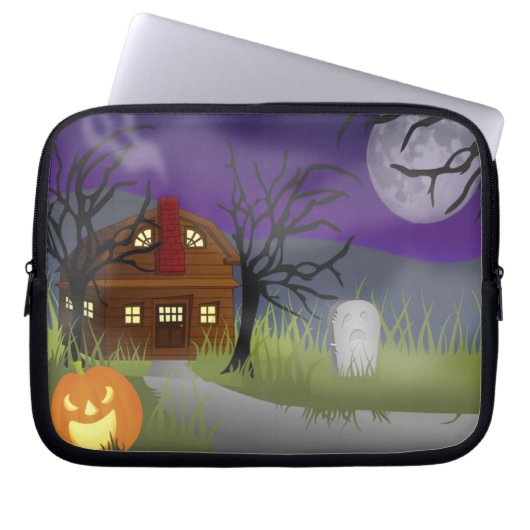 Der Halloween-Nebel Laptopschutzhülle (Vorderseite)