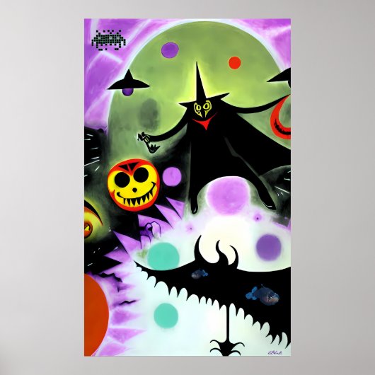 Der Halloween-Traum Poster (Vorne)