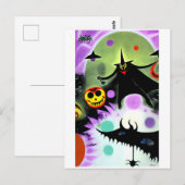 Der Halloween-Traum Postkarte (Vorne/Hinten)