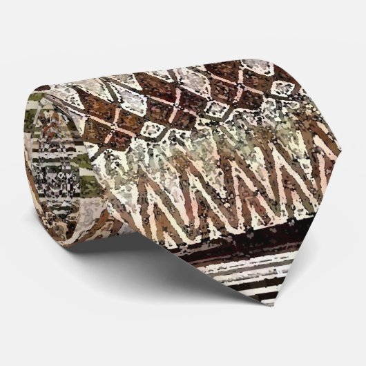 Der Hals-Krawatte der Western-aztekischen seidigen Krawatte (Gerollt)